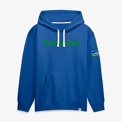 Men's Fanatics Royal Seattle Seahawks New Horizons Heritage Pullover Hoodie