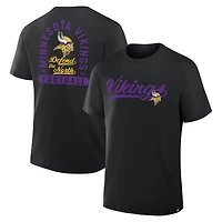 Men's Fanatics Black Minnesota Vikings Fluid Motion Legacy T-Shirt