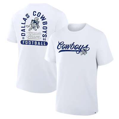 Men's Fanatics White Dallas Cowboys Fluid Motion Legacy T-Shirt