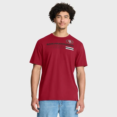 Men's Fanatics Scarlet San Francisco 49ers Chop Block Legacy T-Shirt