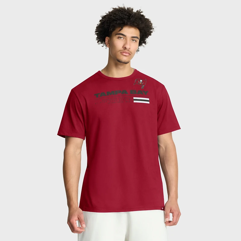 Men's Fanatics Red Tampa Bay Buccaneers Chop Block Legacy T-Shirt
