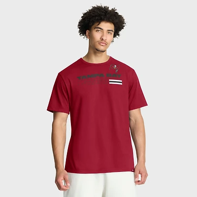 Men's Fanatics Red Tampa Bay Buccaneers Chop Block Legacy T-Shirt