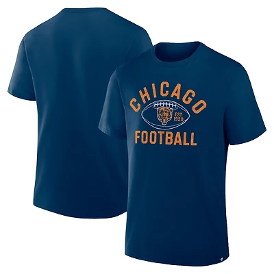 Men's Fanatics Navy Chicago Bears Fumblerooski Legacy T-Shirt