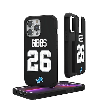Keyscaper Jahmyr Gibbs Detroit Lions iPhone Rugged Case
