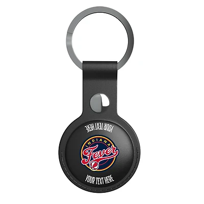 Keyscaper Black Indiana Fever Personalized AirTag Holder