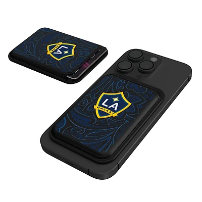 Keyscaper  Black LA Galaxy Magnetic Credit Card Wallet