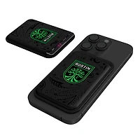 Keyscaper  Black Austin FC Magnetic Credit Card Wallet