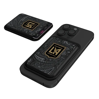 Keyscaper  Black Los Angeles Angels Magnetic Credit Card Wallet
