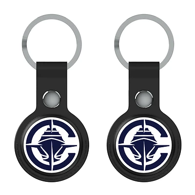 Keyscaper  Black LA Clippers Two-Pack AirTag Holders