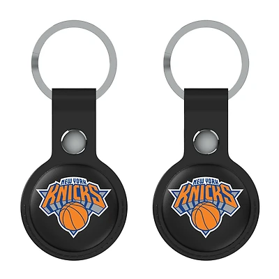 Keyscaper  Black New York Knicks Two-Pack AirTag Holders
