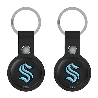 Keyscaper  Black Seattle Kraken Two-Pack AirTag Holders