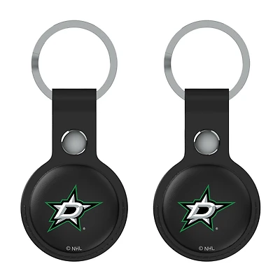 Keyscaper  Black Dallas Stars Two-Pack AirTag Holders