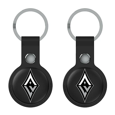 Keyscaper  Black Las Vegas Aces Two-Pack AirTag Holders