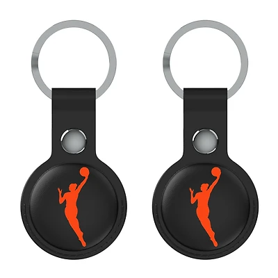 Keyscaper  Black WNBA Gear Two-Pack AirTag Holders