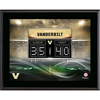 Vanderbilt Commodores 10.5" x 13" Upset No. 1 Ranked Alabama Crimson Tide Sublimated Plaque