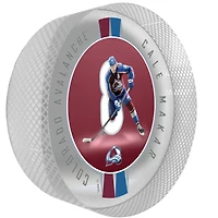 Cale Makar Colorado Avalanche Crystal Ribbon Puck