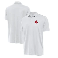 Men's Antigua  Pewter Boston Red Sox Eclipse Polo