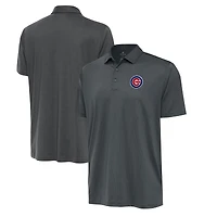 Men's Antigua  Pewter Chicago Cubs Eclipse Polo