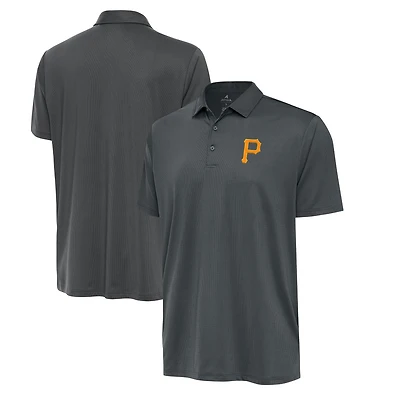 Men's Antigua  Pewter Pittsburgh Pirates Eclipse Polo