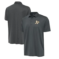 Men's Antigua  Pewter Athletics Eclipse Polo