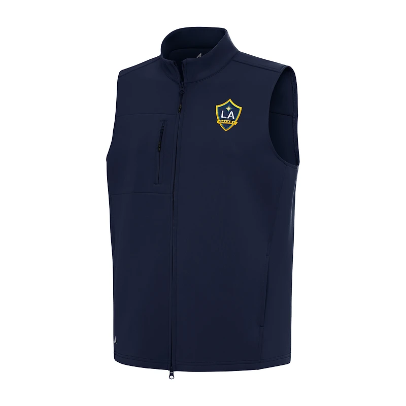 Men's Antigua  Navy LA Galaxy Demand Full-Zip Vest