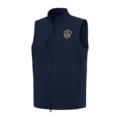 Men's Antigua  Navy LA Galaxy Demand Full-Zip Vest