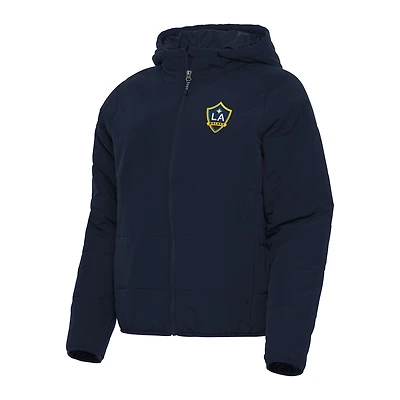 Women's Antigua  Navy LA Galaxy Universe Full-Zip Hoodie Jacket