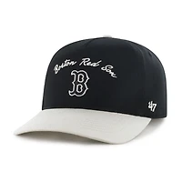 Men's '47 Black Boston Red Sox Stable Hitch Adjustable Hat