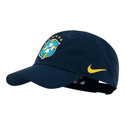 Unisex Nike Navy Brazil National Team Bozz Club Adjustable Hat