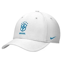 Men's Nike White Brazil National Team Rise Swoosh Performance Flex Hat