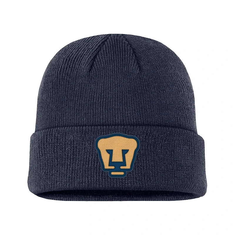 Unisex Nike Navy Pumas Terra Cuffed Knit Hat