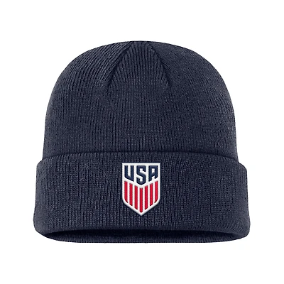 Unisex Nike Navy USMNT Terra Cuffed Knit Hat