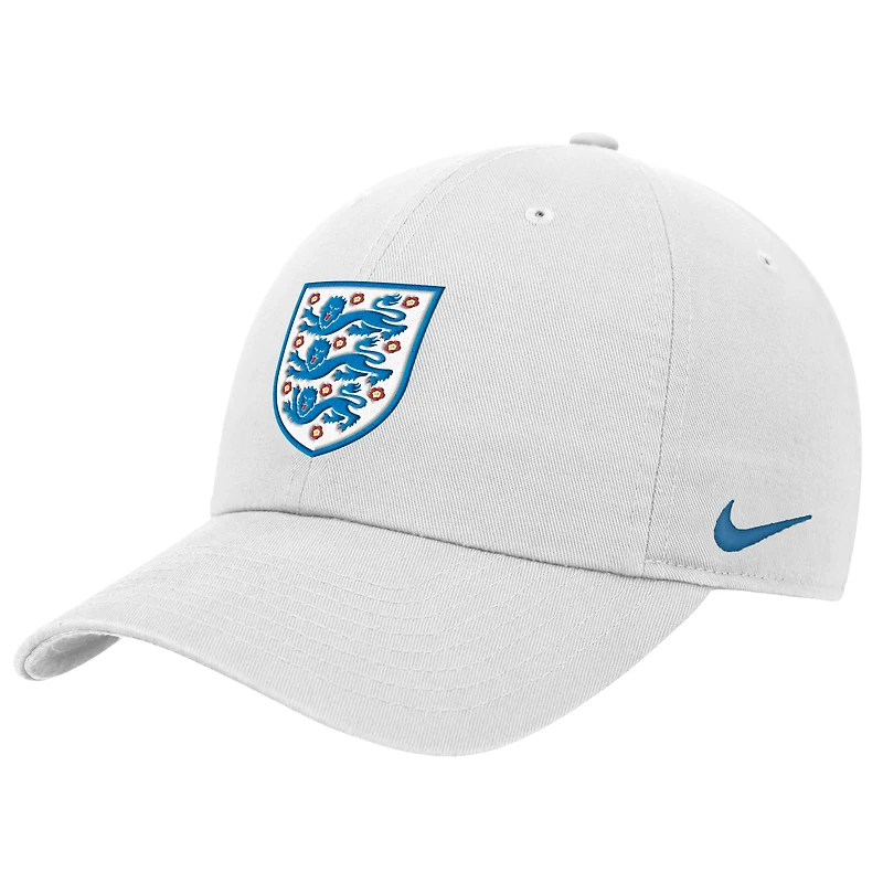 Unisex Nike White England National Team Club Adjustable Hat