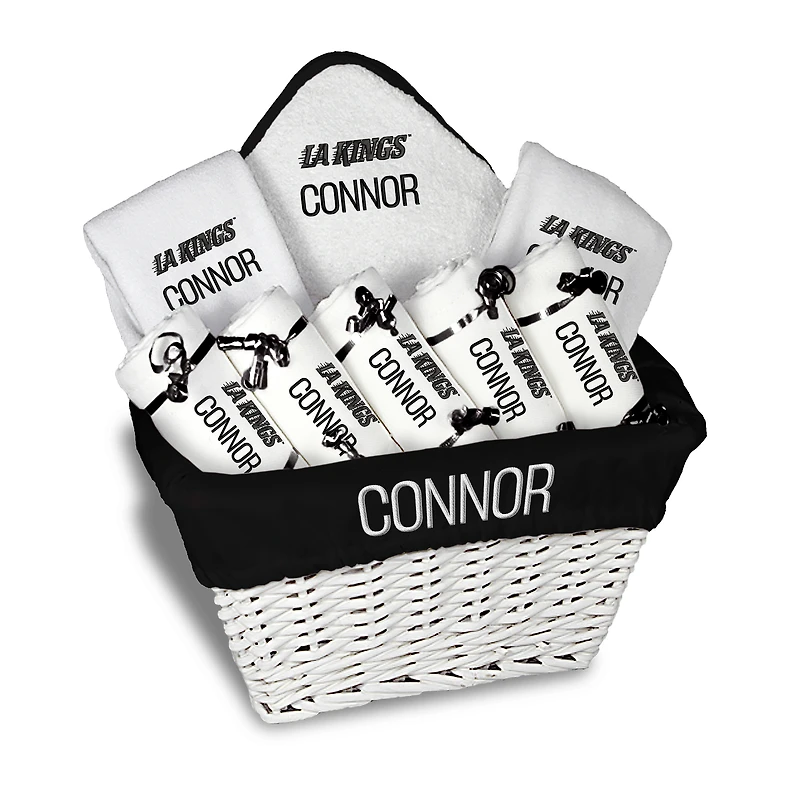 Chad & Jake Los Angeles Kings Personalized Primary Team Logo Large Gift Basket Set