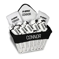 Chad & Jake Los Angeles Kings Personalized Primary Team Logo Large Gift Basket Set