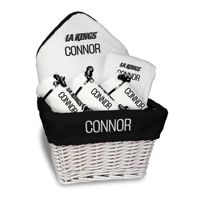 Chad & Jake Los Angeles Kings Team Logo Personalized Medium Gift Basket
