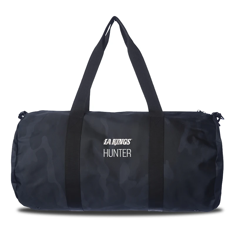 Infant Chad & Jake Los Angeles Kings Personalized Navy Camo Print Duffel Bag