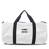 Infant Chad & Jake Los Angeles Kings Personalized White Camo Print Duffel Bag
