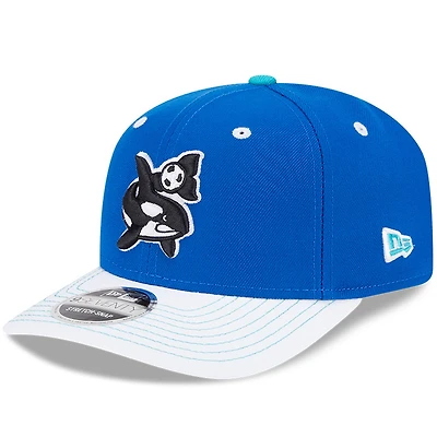 Men's New Era  Blue/White Seattle Sounders FC 2025 Third 9SEVENTY Stretch-Snap Hat