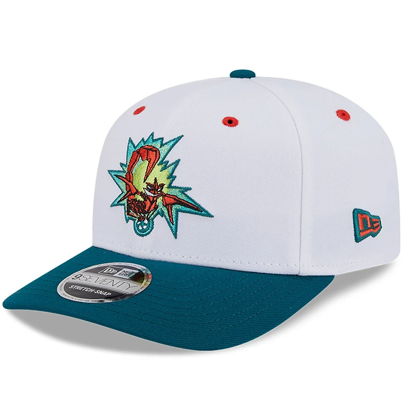 Men's New Era  White/Green San Jose Earthquakes 2025 Third 9SEVENTY Stretch-Snap Hat