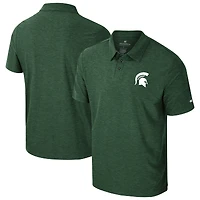 Men's Colosseum Green Michigan State Spartans Revolution Polo