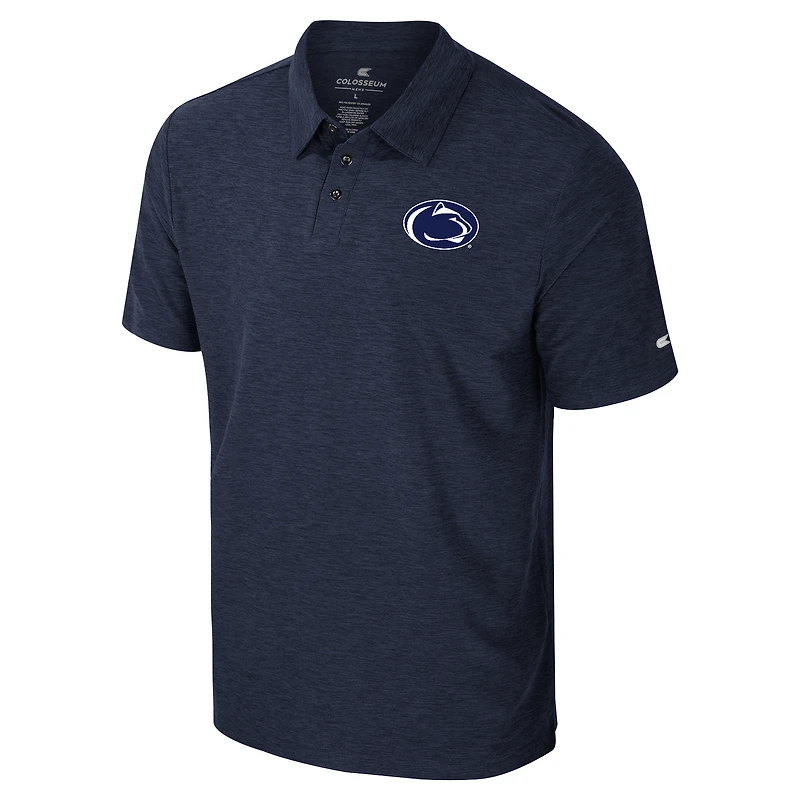 Men's Colosseum  Navy Penn State Nittany Lions Revolution Polo