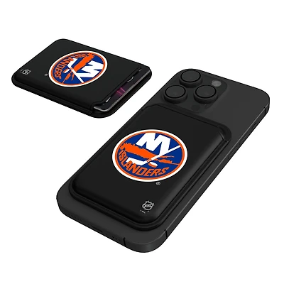 Keyscaper  Black New York Islanders Magnetic Credit Card Wallet