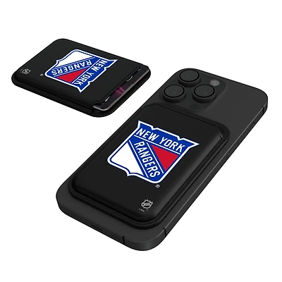 Keyscaper  Black New York Rangers Magnetic Credit Card Wallet