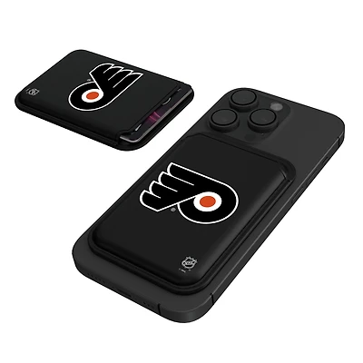 Keyscaper  Black Philadelphia Flyers Magnetic Credit Card Wallet