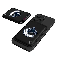 Keyscaper  Black Vancouver Canucks Magnetic Credit Card Wallet