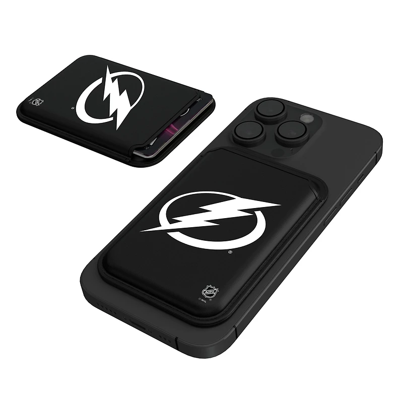 Keyscaper Black Tampa Bay Lightning Magnetic Credit Card Wallet