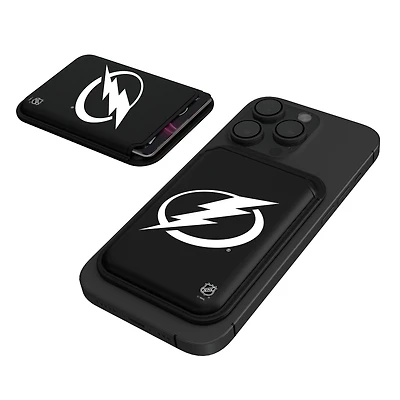 Keyscaper  Black Tampa Bay Lightning Magnetic Credit Card Wallet