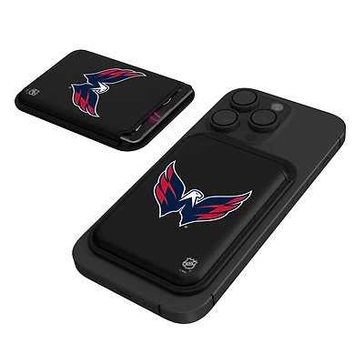 Keyscaper  Black Washington Capitals Magnetic Credit Card Wallet