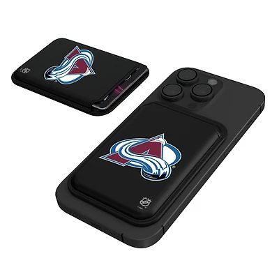 Keyscaper  Black Colorado Avalanche Magnetic Credit Card Wallet